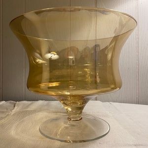 EUC Partylite Golden Silhoutte 3-wick Holder